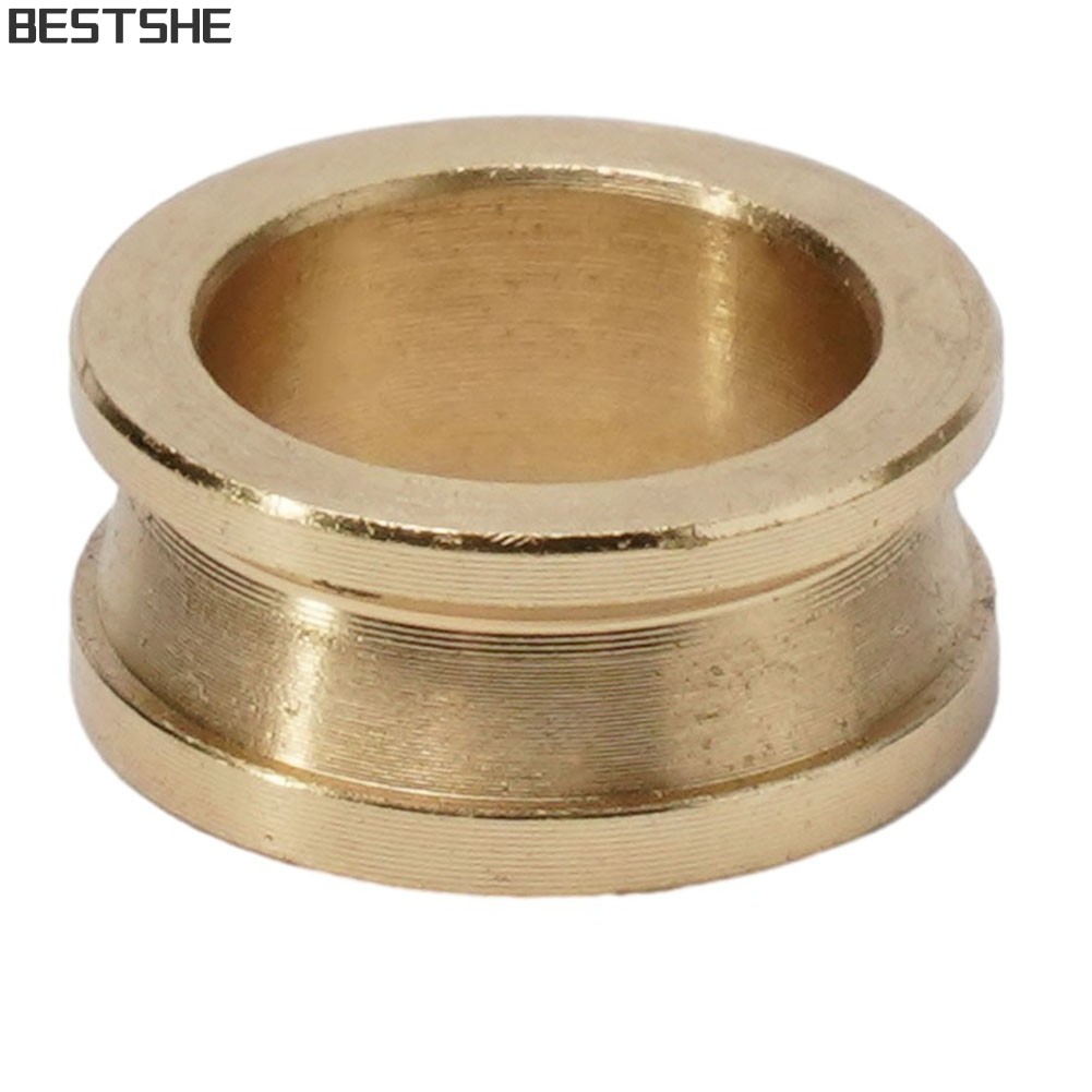 <bestshe> ลูกกลิ้งสายตกปลาทองเหลืองสําหรับรอกตกปลา Part&Repair Smooth Accessory
