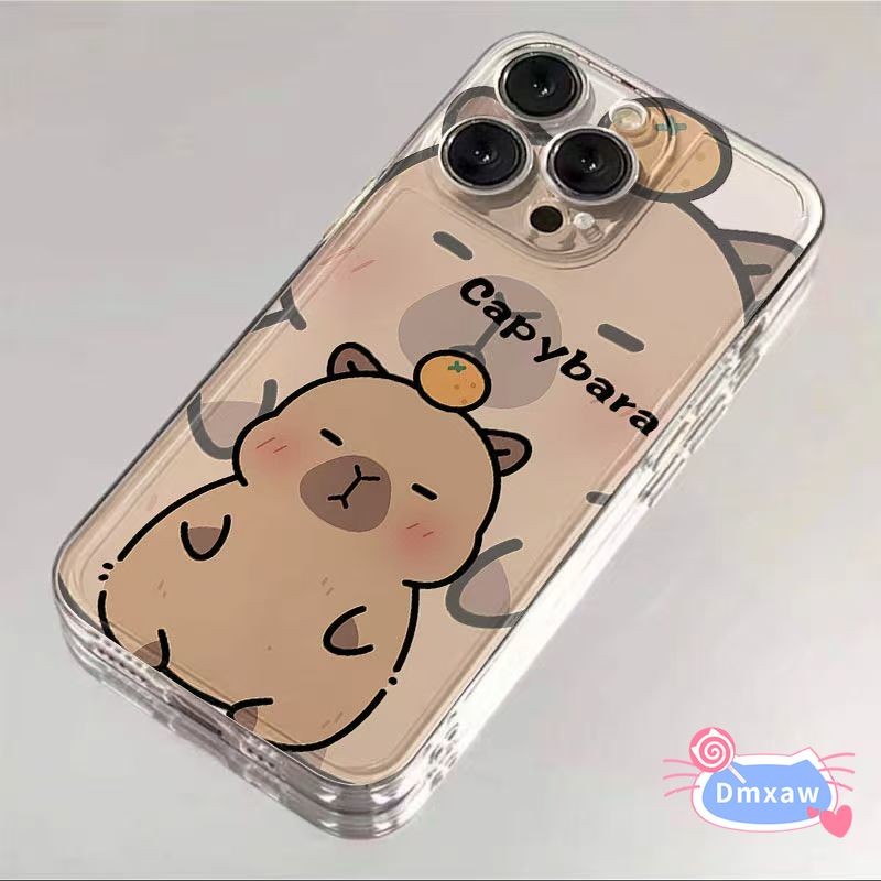น่ารัก Capybara สําหรับ Realme GT7 GT6 GT 6T Master Edition หมายเหตุ 50 GT5 GT2 Pro GT Neo 7 6 5 SE 