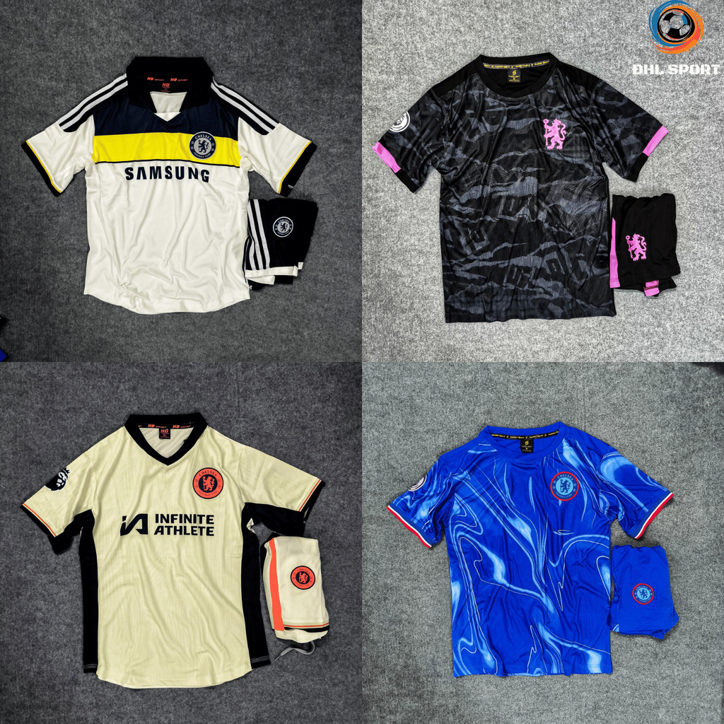 (ผ้ายืดหยุ่น) รวมเสื้อฟุตบอล สโมสร เชลซี สําหรับฤดูกาล 2025/2026 เสื้อบอลชื่อและตัวเลข พิมพ์อัพออนขอ