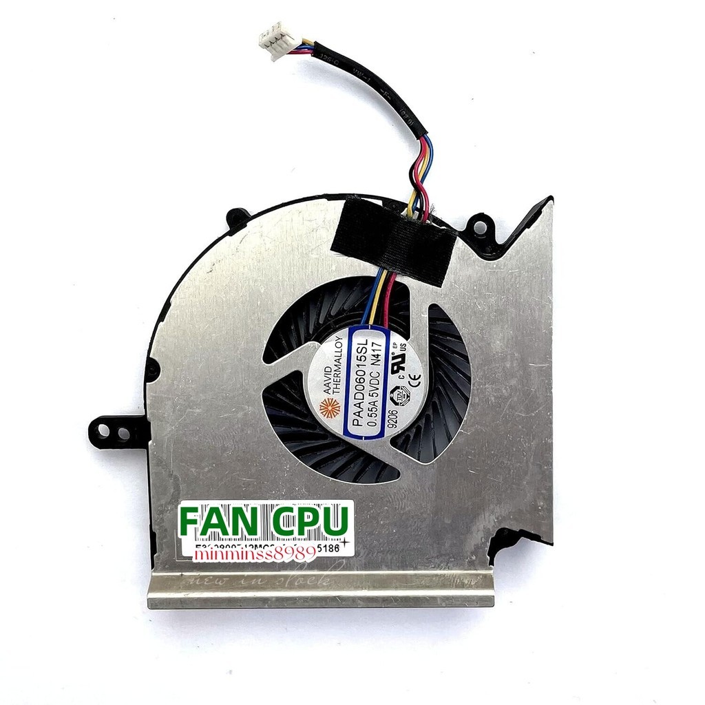 FAN CPU Cooling Fan for พัดลม โน๊ตบุ๊ค MSI CPU - GPU MSI GE75 GL75 GP75 ขายแยก GE75 Raider MS-17E2