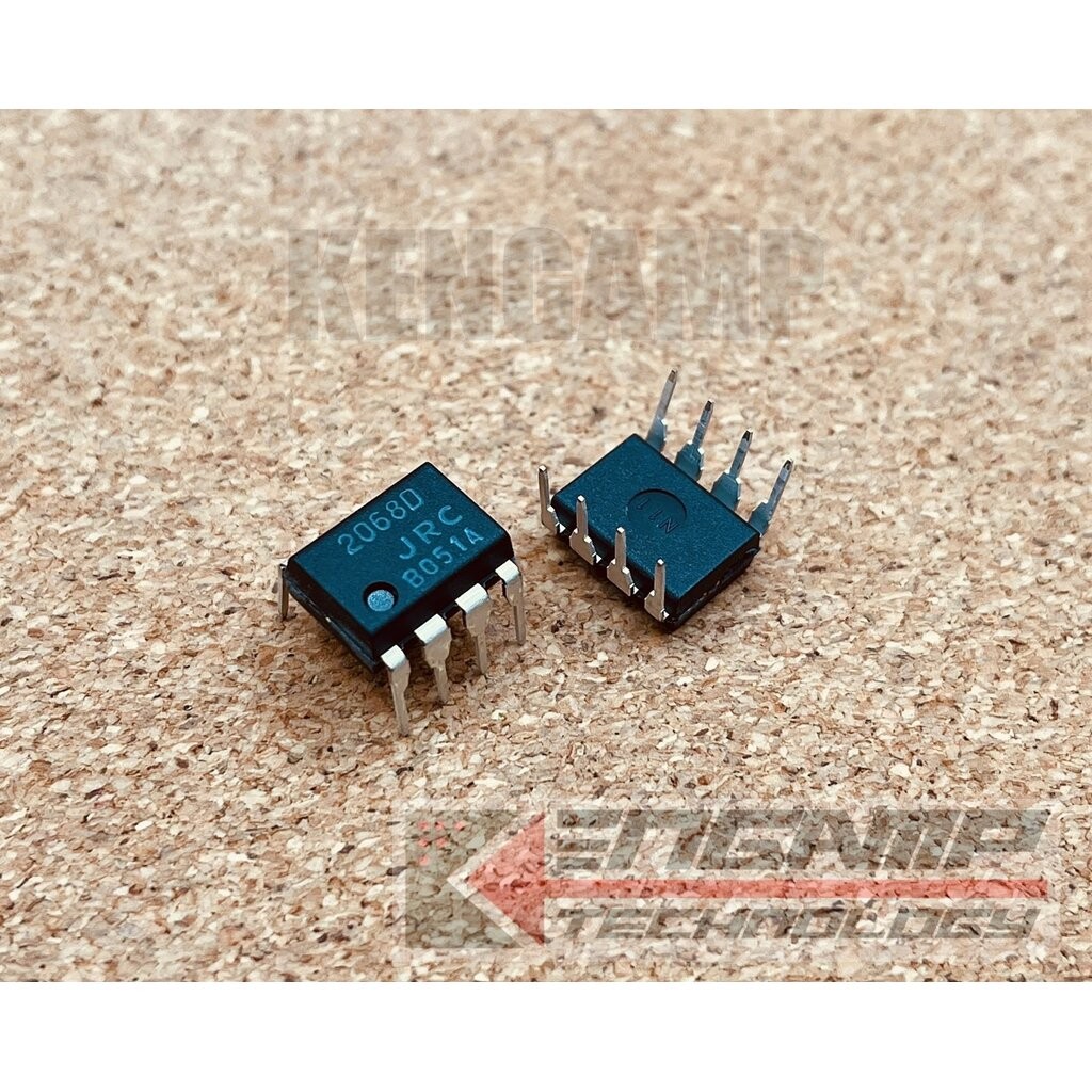 (1ตัว) [IC] NJM2068D Low-Noise Dual OP-AMP