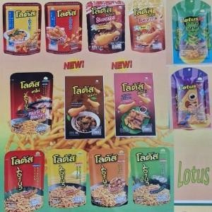 โลตัส ขนมขาไก่ น่องไก่ 18-20ก. ยกลัง 12แพ็ค 12ซอง/แพ็ค คละรสได้ - รูปที่ 2