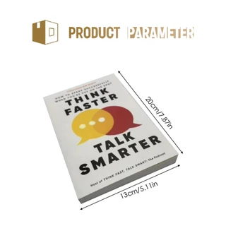 think faster talk smarter หนังสือเพื่อพัฒนาตนเอง ภาษาอังกฤษ สอนการพูด