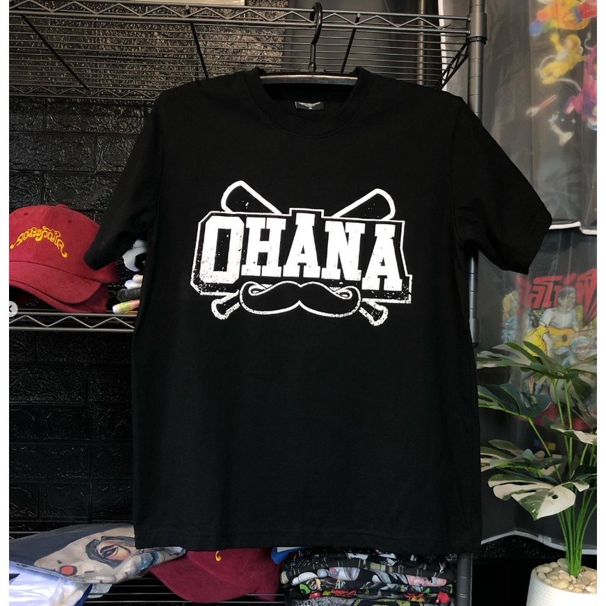 Fashion  พร้อมส่ง   OHANA   การเปิดตัวผลิตภัณฑ์ใหม่เสื้อยืด