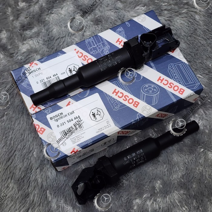 COIL IGNITION COIL BMWW E46 E90 E60 X5 E53 E84 X1 E53 Z4 N42 M54 N62 BOSCH ยี่ห้อ 0221504464