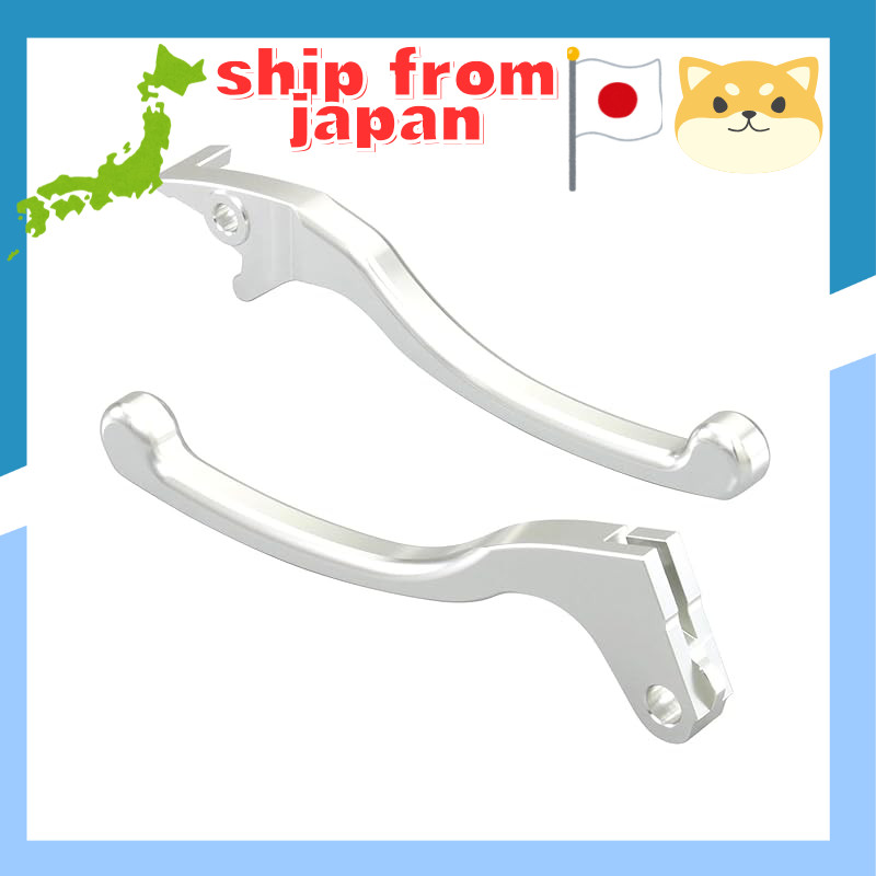 KITACO Short Reach Lever Silver for Grom (JC61/JC75/JC92), Monkey 125 (JB02/JB03/JB05), CL250 (MC57)