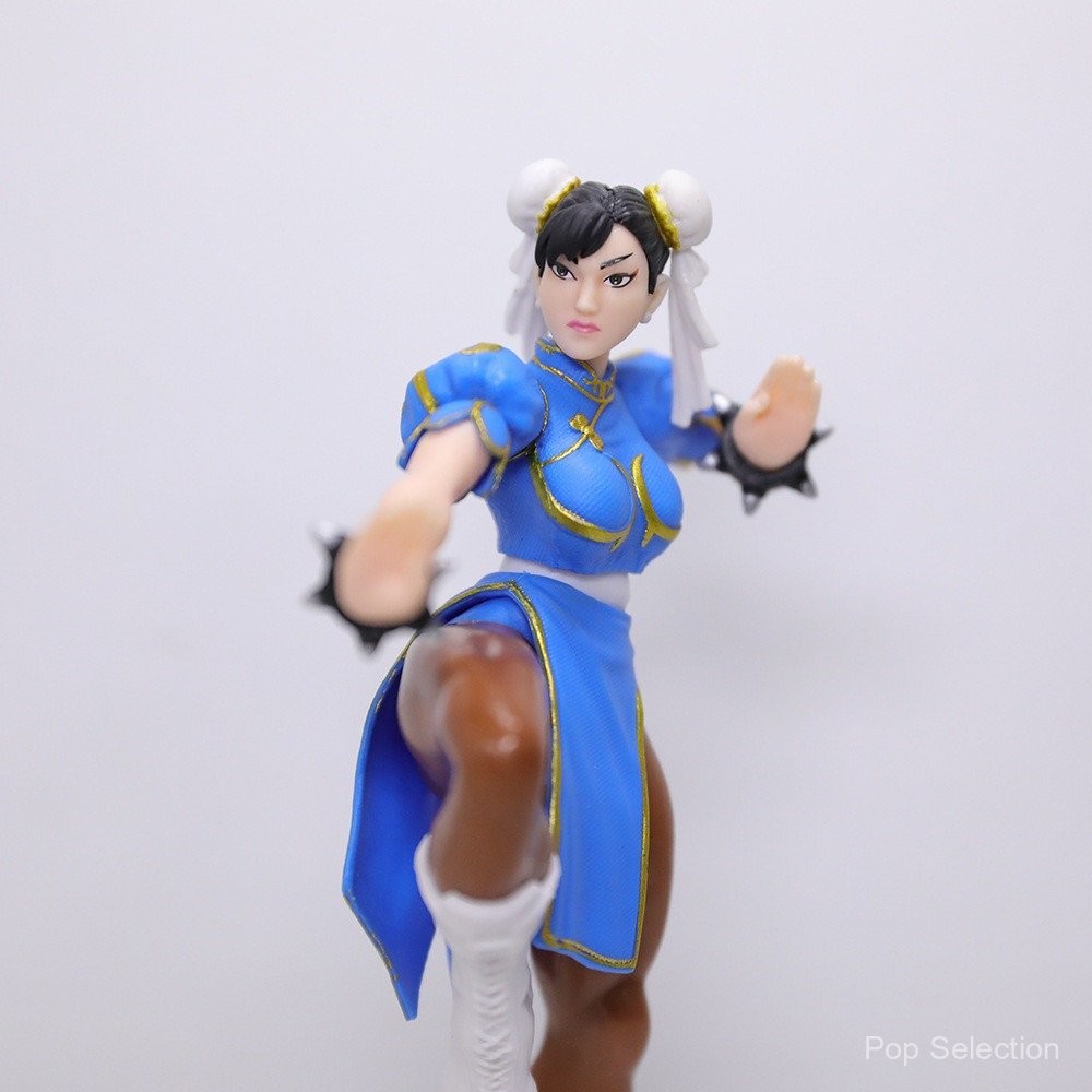 15.5ซม. Capcom Fighting เกม Street Fighter Chun-Li Kung Fu เดสก์ท็อปรูปปั้นคอลเลกชันตกแต่ง PVC Action figures ตุ๊กตาของเล่น - รูปที่ 3