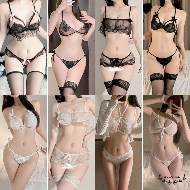 Sexy Charm👙👙 ชุดชั้นในเซ็กซี่ เซ็ตชุดชั้นใน lace lingerie มีให้เลือกมากกว่า 60 แบบ 1-3 วันทำการถึง