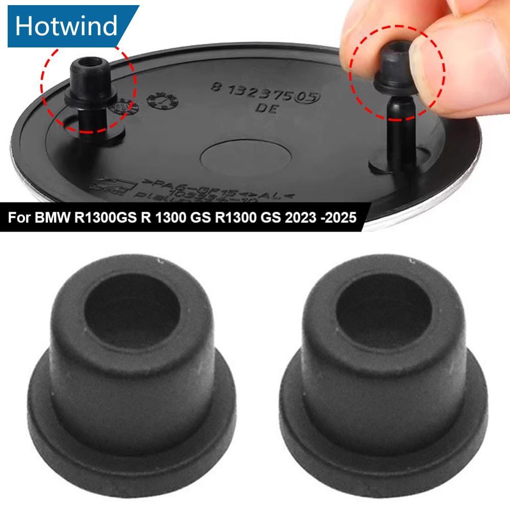 HW 2 ชิ้นรถ Hood โลโก้ Trunk Emblem Grommet ผู้ถือคลิปสําหรับ BMW 3 5 7 E32 E34 E36 E38 E39 E46 E53 