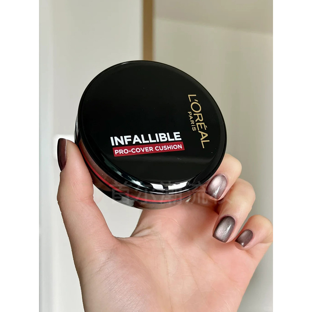 LOreal Black Fatty Cushion bb Cream คอนซีลเลอร์สูงควบคุมความมันรองพื้นชนิดน้ําติดทนนานไม่แต่งหน้า#20