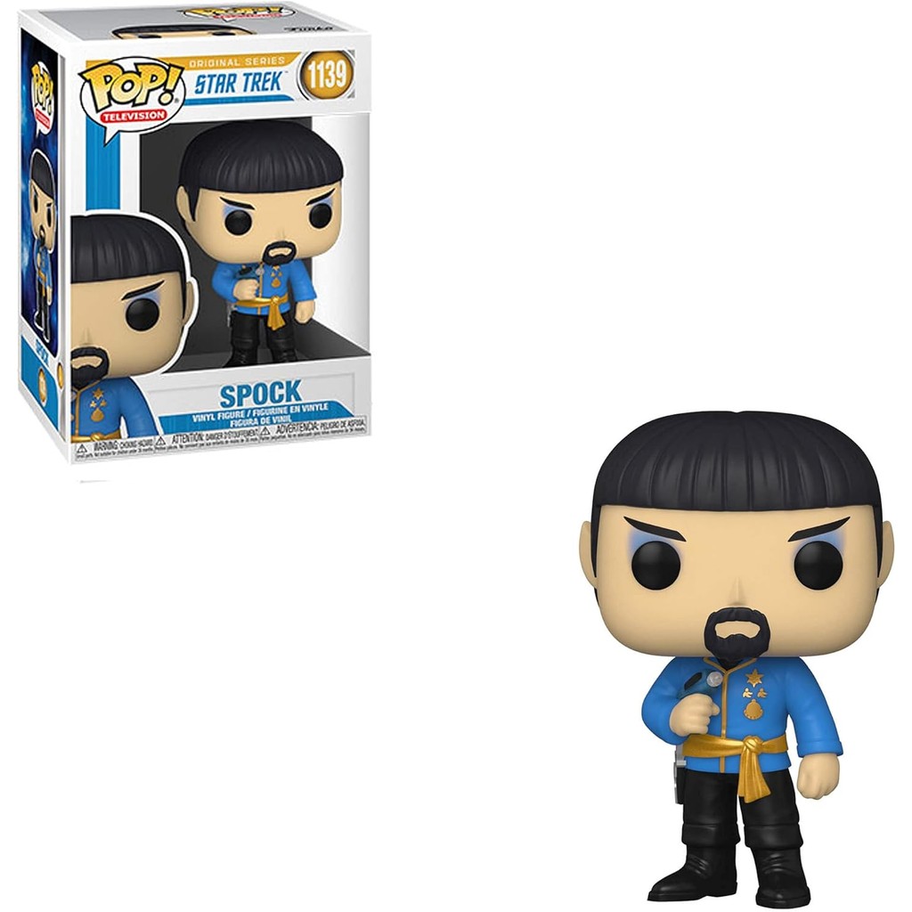 Funko POP TV: Star Trek - Spock (ชุดกระจก) รูปไวนิลสะสม หลากสี One Size