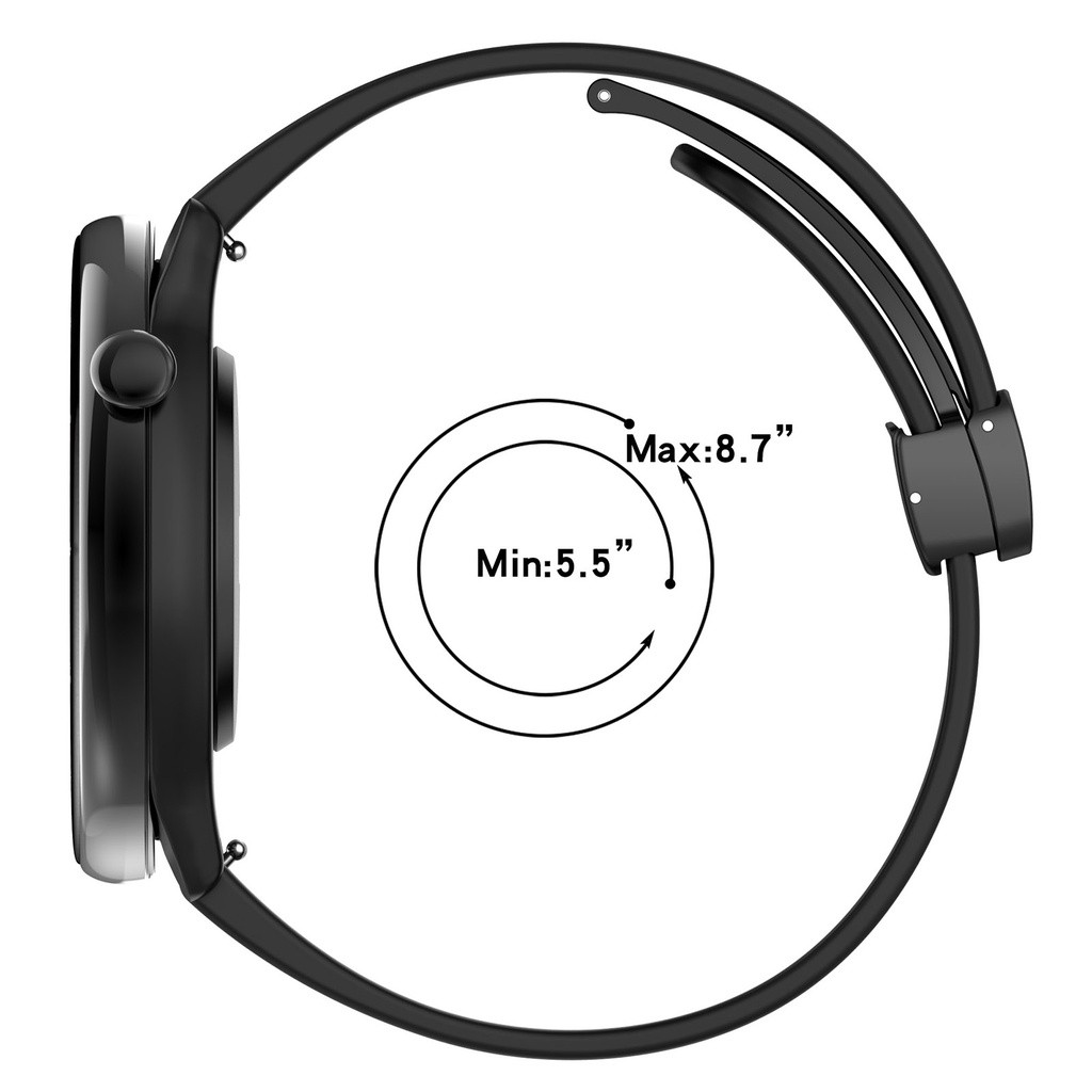 สายซิลิโคนสําหรับ Redmi Watch 5 Active Magnetic Buckle Watch Band Redmi Watch5 Lite