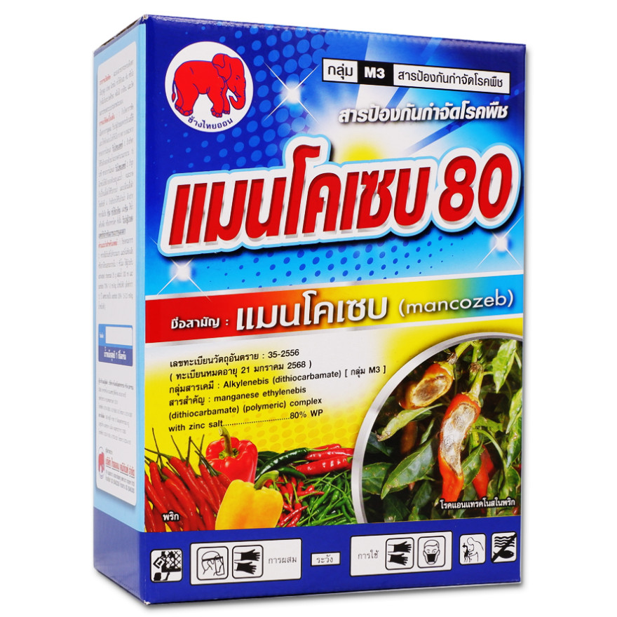 แมนโคเซบ ป้องกันและกำจัดเชื้อรา ชนิดต่างๆกว่า 400 ชนิด #ไทออน #ไดเทน