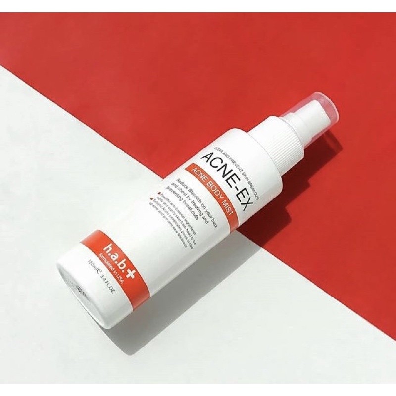 (สั่งในไลฟ์ลด50%)สเปรย์รักษาสิวตัวดัง ACNE-EX Body Spray 120 ml. Acne-EX Body Mist สเปรย์รักษาสิว
