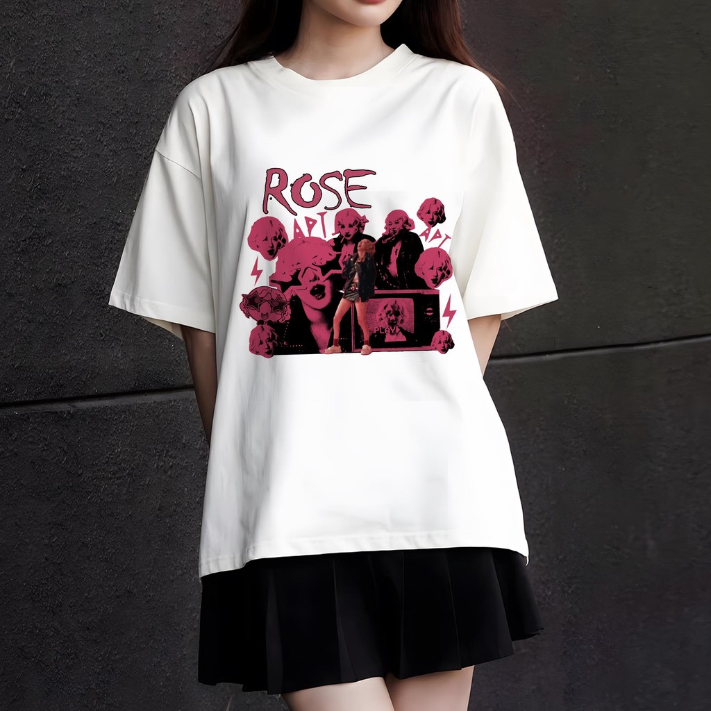🔥 Apt Rose Bruno  Rose Rosie Album Merch, Rose Apt Single BP Rosé Apt. Women's T-shirt