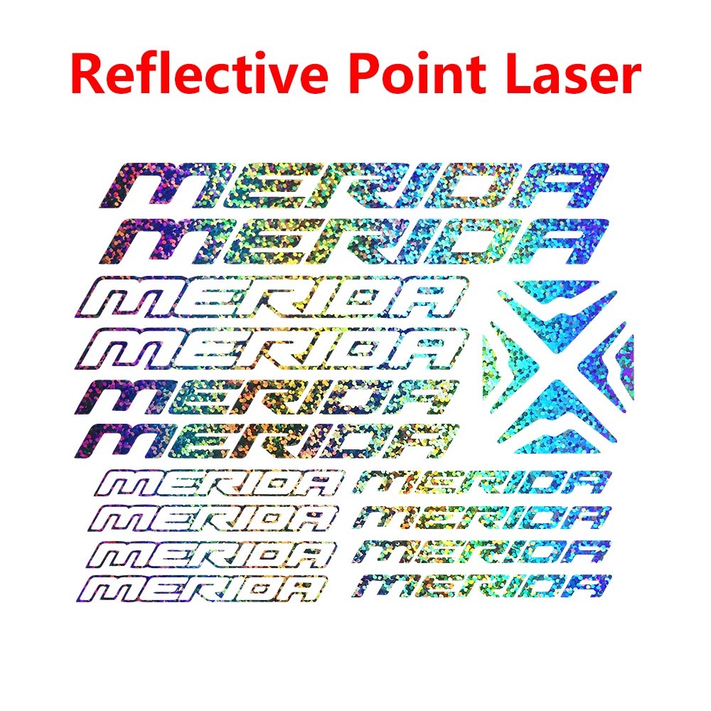 Merida สติกเกอร์ไวนิลสําหรับจักรยานเสือภูเขาสติกเกอร์โปร่งใสสําหรับ Merida จักรยานกรอบ MTB ขี่จักรยา