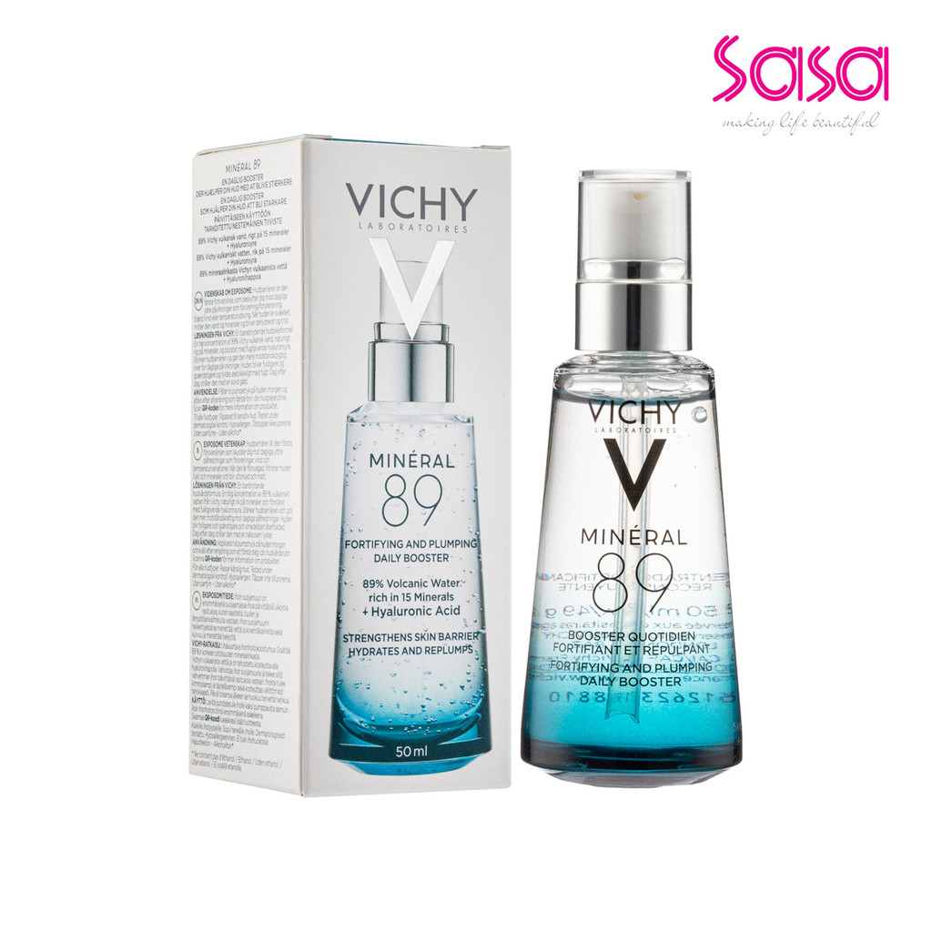 Vichy Mineral 89 Fortifying And Plumping Daily Booster (50ml)