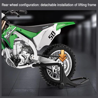 Klt 1:12 Kawasaki KX-450 รถจักรยานยนต์ Diecast รุ่นรถของเล่นรถคอลเลกชันของขวัญสําหรับเด็กเด็กผู้หญิง