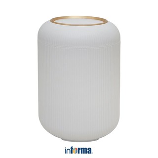 Informa Cleo Tempat Sampah Push 10 Liter - Putih Trash Can Waste Bin Tong Sampah Keranjang Sampah Dustbin
