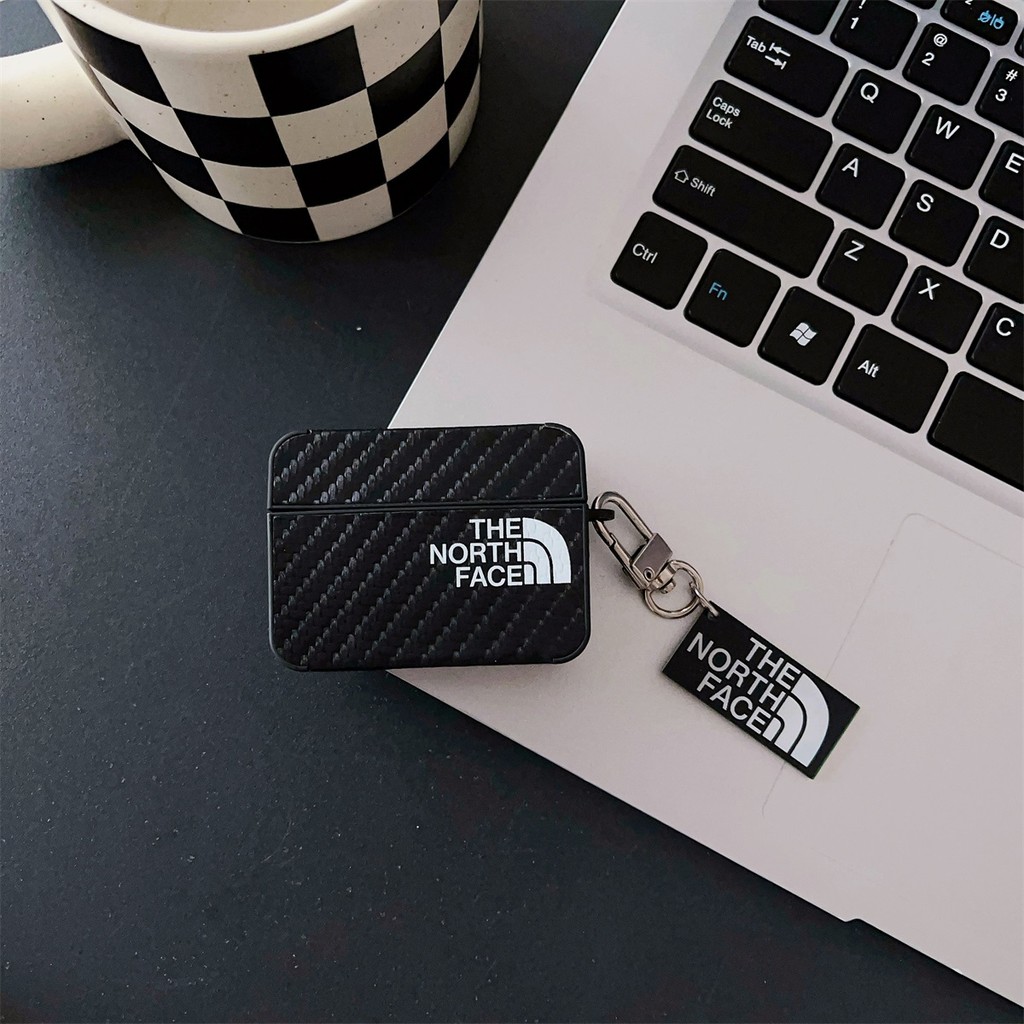 North คาร์บอนไฟเบอร์สแควร์ปกหนังปลอกเชลล์สําหรับ AIRPODS 4ANC PRO3 PRO 1/2/3 เคสป้องกัน - รูปที่ 2