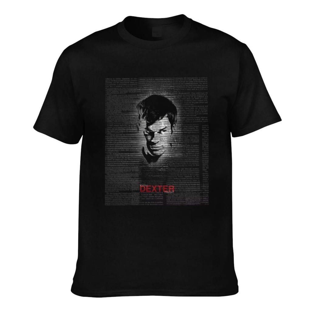 เสื้อยืดผู้ชาย Dexter Hero ทำจากผ้าฝ้ายแท้