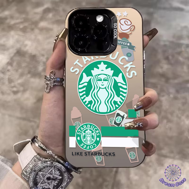 เทรนด์แฟชั่นยี่ห้อกรีนเซ็นดูเดิลภาษาอังกฤษนุ่ม เคส Samsung A05s A55 A14 A15 A34 A05 A60 A03 A02s A03s A04s A54 A13 A53