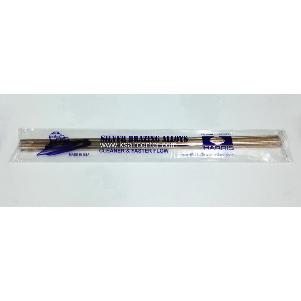 ลวดเงินเชื่อม 5% HARRIS แบบแบน (1 ปอนด์/ถุง) (รหัสสินค้า 078004)
