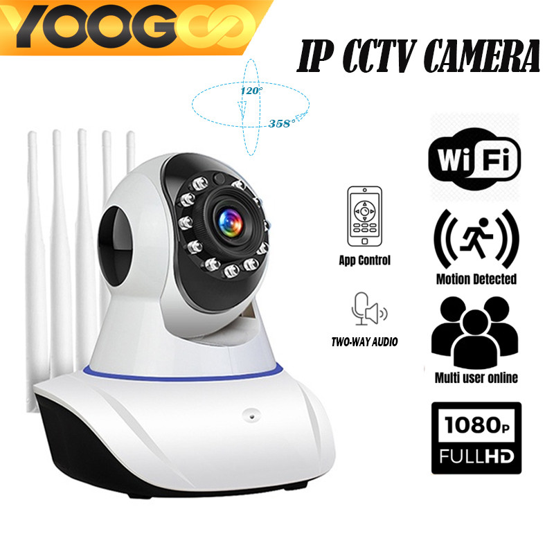 กล้องวงจรปิดไร้สาย กล้องไร้สาย 360WiFi 5MP 2.4G/5G ดูผ่านมือถือ กล้องรักษาความปลอดภัย คมชัด เก็บภาพละเอียด บ้าน/สำนักงาน