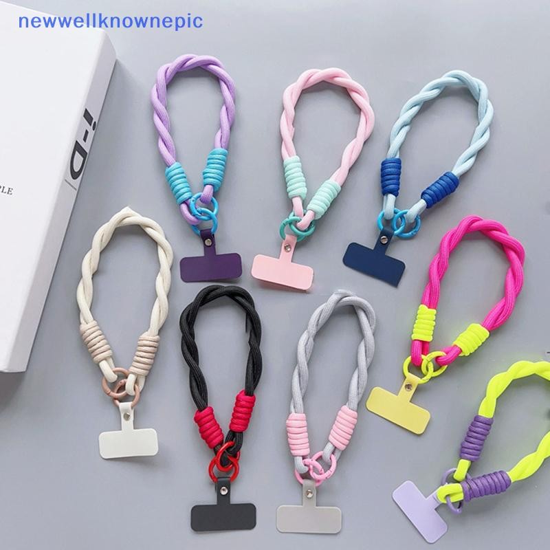 ใหม่wellknownepicแฟชั่นuniversalถักโทรศัพท์มือถือเชือกเส้นเล็กที่ถอดออกได้แบบพกพาโทรศัพท์มือถือเชือกแขวนน่ารักการ์ตูนโซ่สั้นของขวัญth