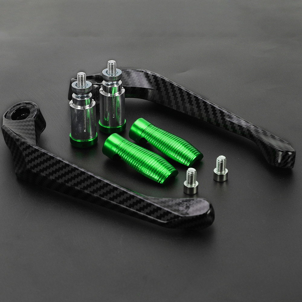 YZX6R ZX6รถจักรยานยนต์ทั่วไปสำหรับ Kawasaki คันโยก ZX-6RR คัน ZX-6R ZX6RR ตัวป้องกันมือจับเบรคคลัทช์