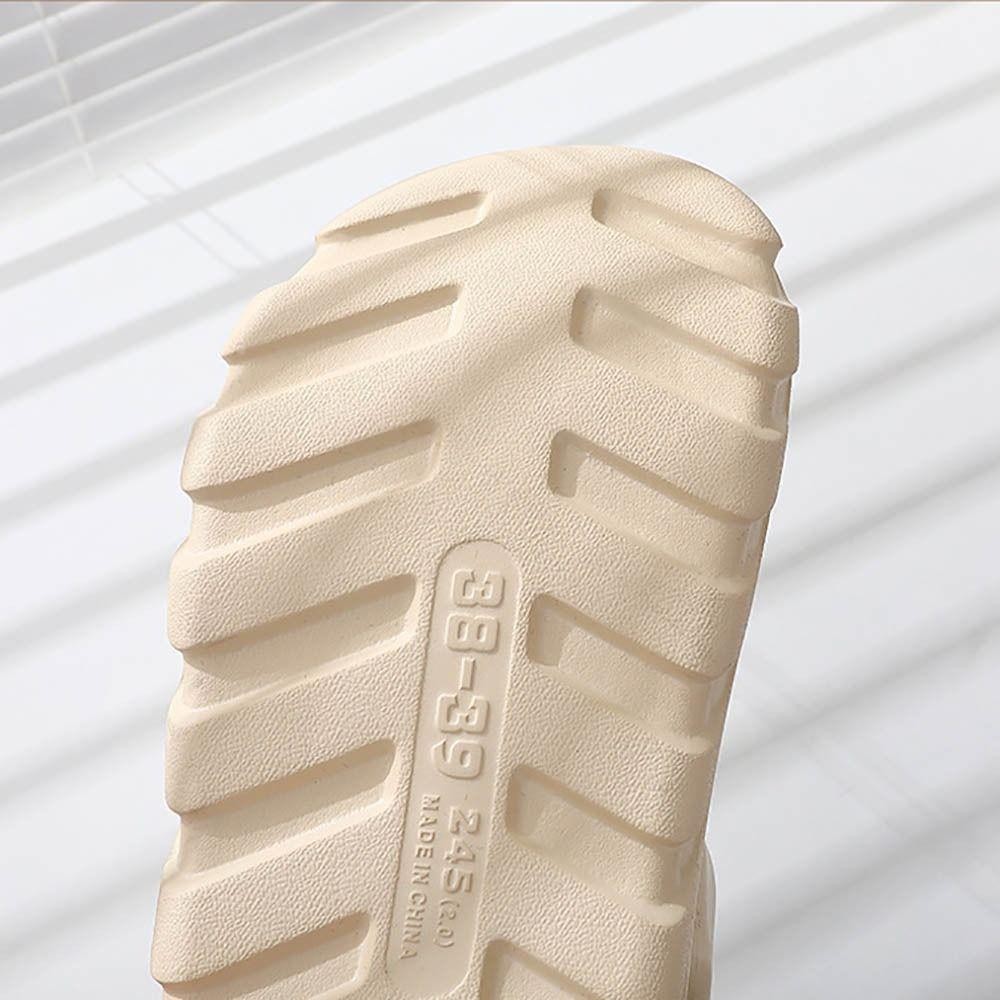 Agua1 Hole Shoe, รองเท้าแตะ PVC ตกแต่ง DIY, รองเท้าแตะชายหาดพื้นหนาส้นสูงฤดูร้อน