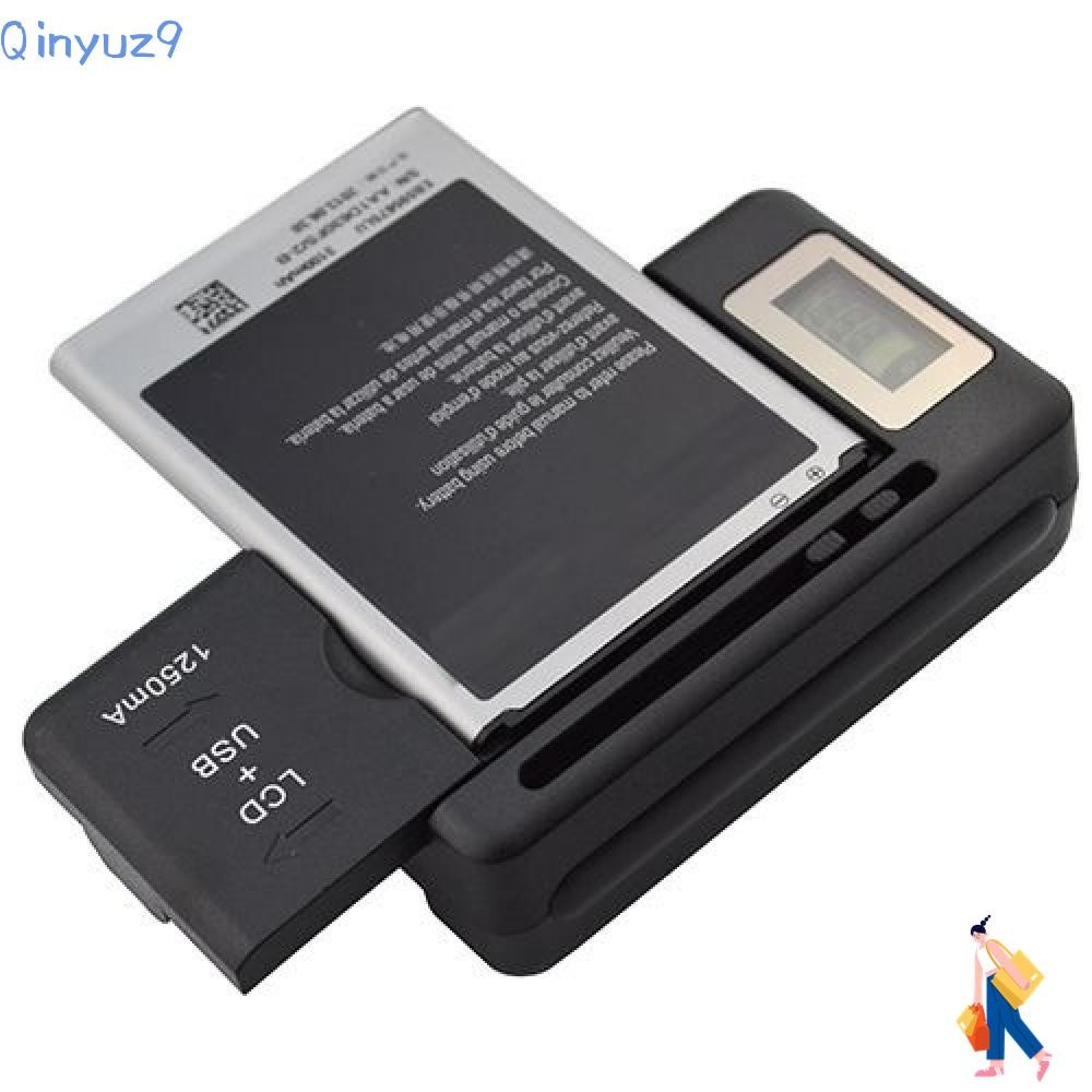 Qinyuz9 เครื่องชาร์จแบตเตอรี่โทรศัพท์ Us ปลั๊ก Wall Universal สําหรับโทรศัพท์มือถือ