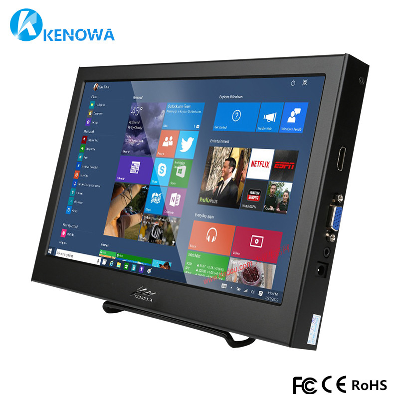 10.1 "นิ้ว IPS lcd Monitor 1920*1200 สําหรับ PS3/PS4/XBOx360 เกม VGA/HDMI อินเทอร์เฟซคอมพิวเตอร์ PC Raspberry Pi 3 + B 2B