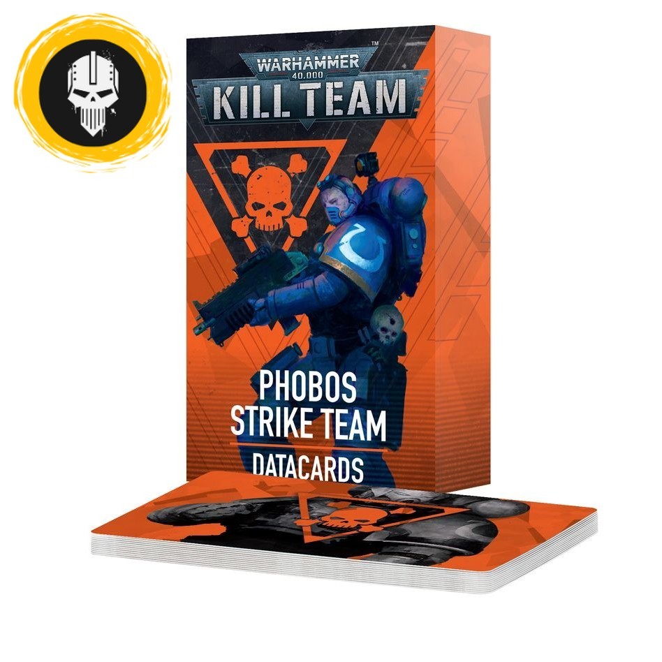 (GWพร้อมส่ง) KILL TEAM: DATACARDS: PHOBOS STRIKE TEAM (ENG) การ์ดสำหรับKill Team