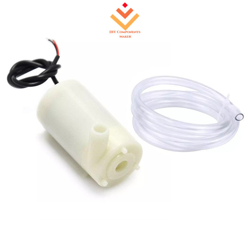 Dc 3V 5V ปั๊มน้ําขนาดเล็ก Micro Submersible มอเตอร์ปั๊ม + 1M Clear ยืดหยุ่น PVC ท่อสําหรับถังปลา Fountain Aquarium
