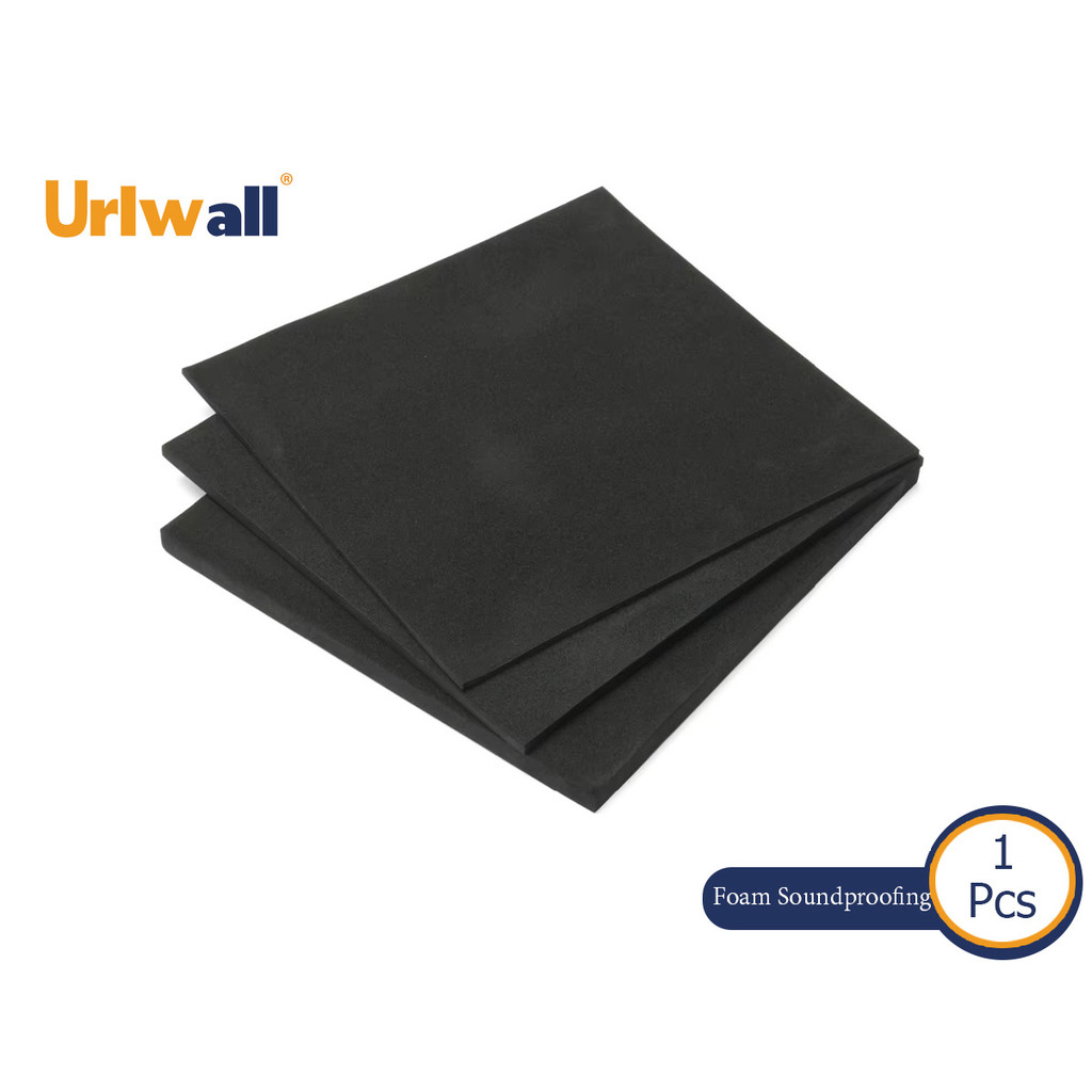 Urlwall 1PCS 200x200 มม.3 มม./5 มม./10 มม./15 มม.ESD Anti Static Pin ใส่โฟมความหนาแน่นสูง Sound-Absorbing เสียงฟองน้ําโฟม