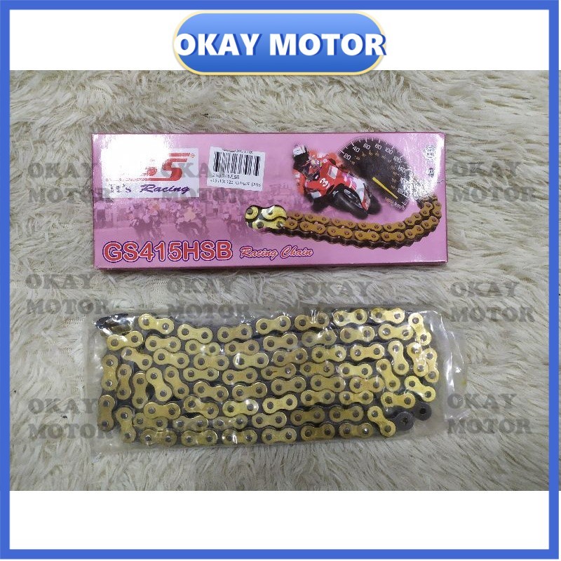 SSS 415H 122L 132L 415 122 132 CHAIN GOLD HSB