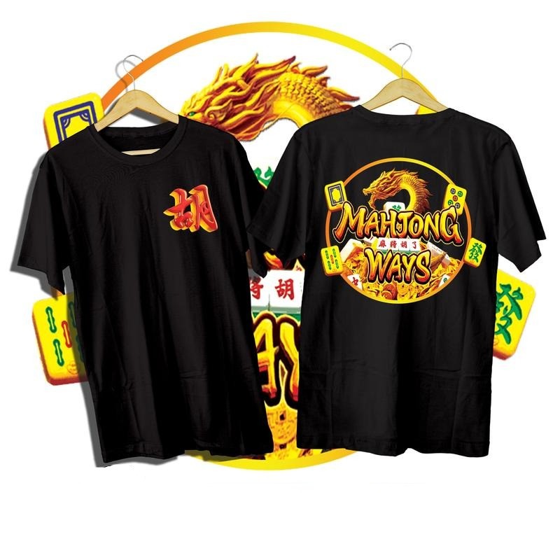 เสื้อยืดพิมพ์ลายพรีเมี่ยม ใหม่ เสื้อยืด พิมพ์ลาย Mahjong Pocket Games คุณภาพดี เสื้อยืดคอตตอนฤดูร้อน S-3XL เสื้อบ้านบัง