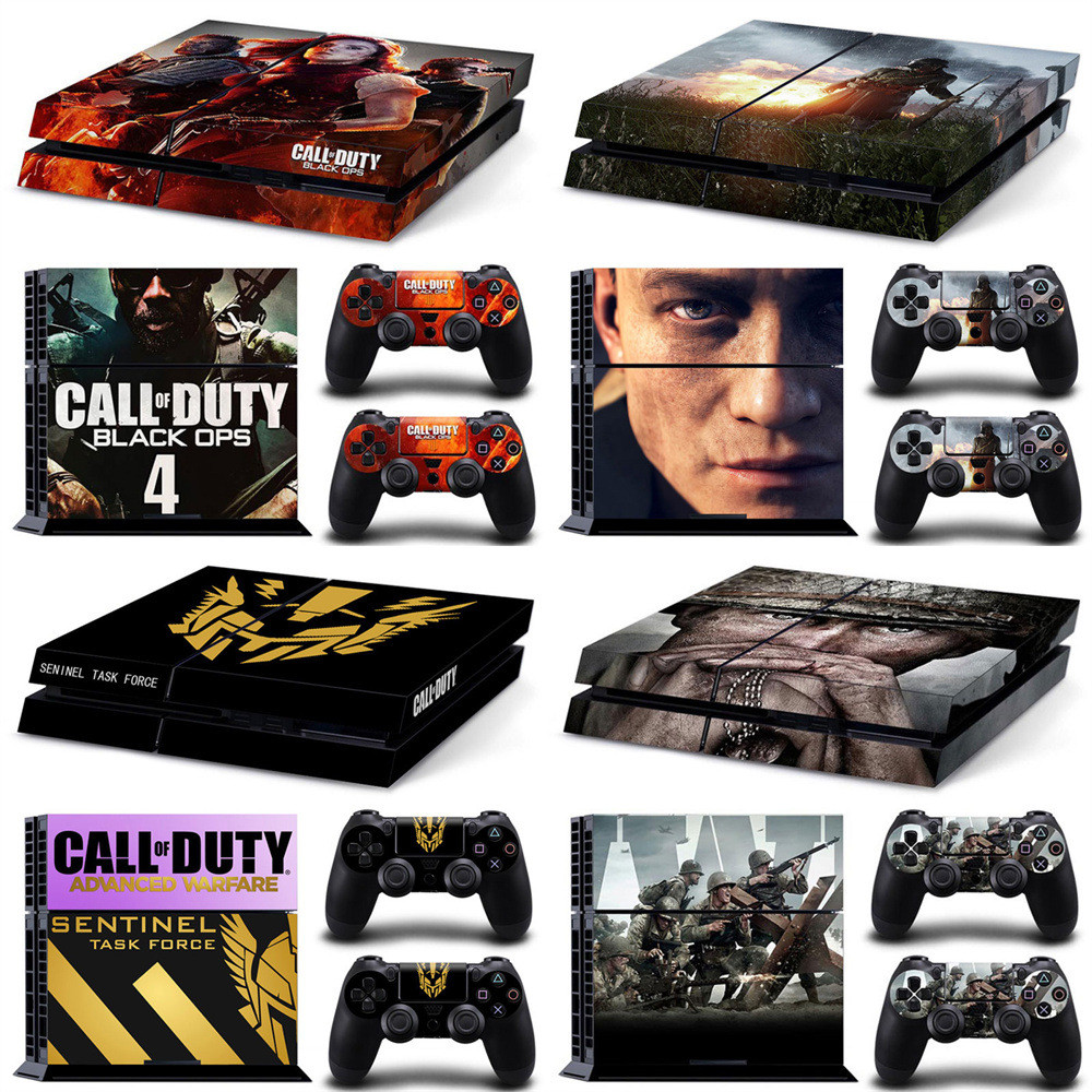 Maxzone PS4 คอนโซลเกมสติกเกอร์ป้องกัน Call Duty สติกเกอร์ผิว