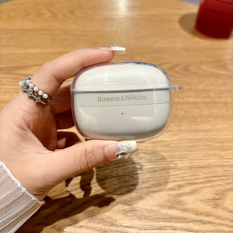 For Bowers & Wilkins PI8 Case Clear Soft Case Cute Lanyard Pendant Bowers & Wilkins PI6 Shockproof S