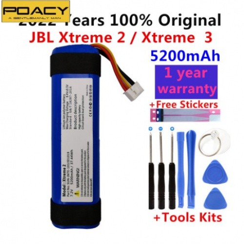 ✿ใหม่5200mAh แบตเตอรี่37.44Wh สำหรับ JBL xtreme2 2ND เครื่องเล่น xtreme3 Xtreme 2 3 Battery