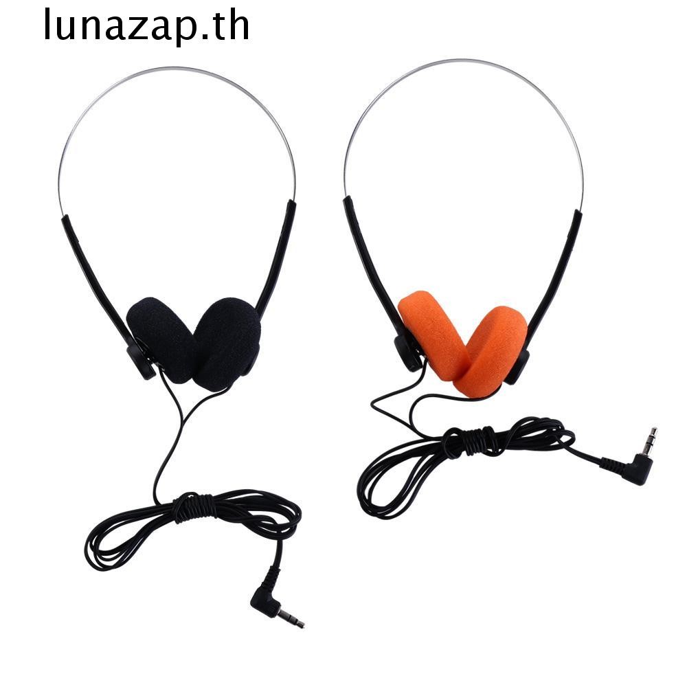 Lunazap Underwire Headphone, 3.5mm Over Ear Retro Feelings Headphone, Portable Vintage Wired 80s 90s Photo Props