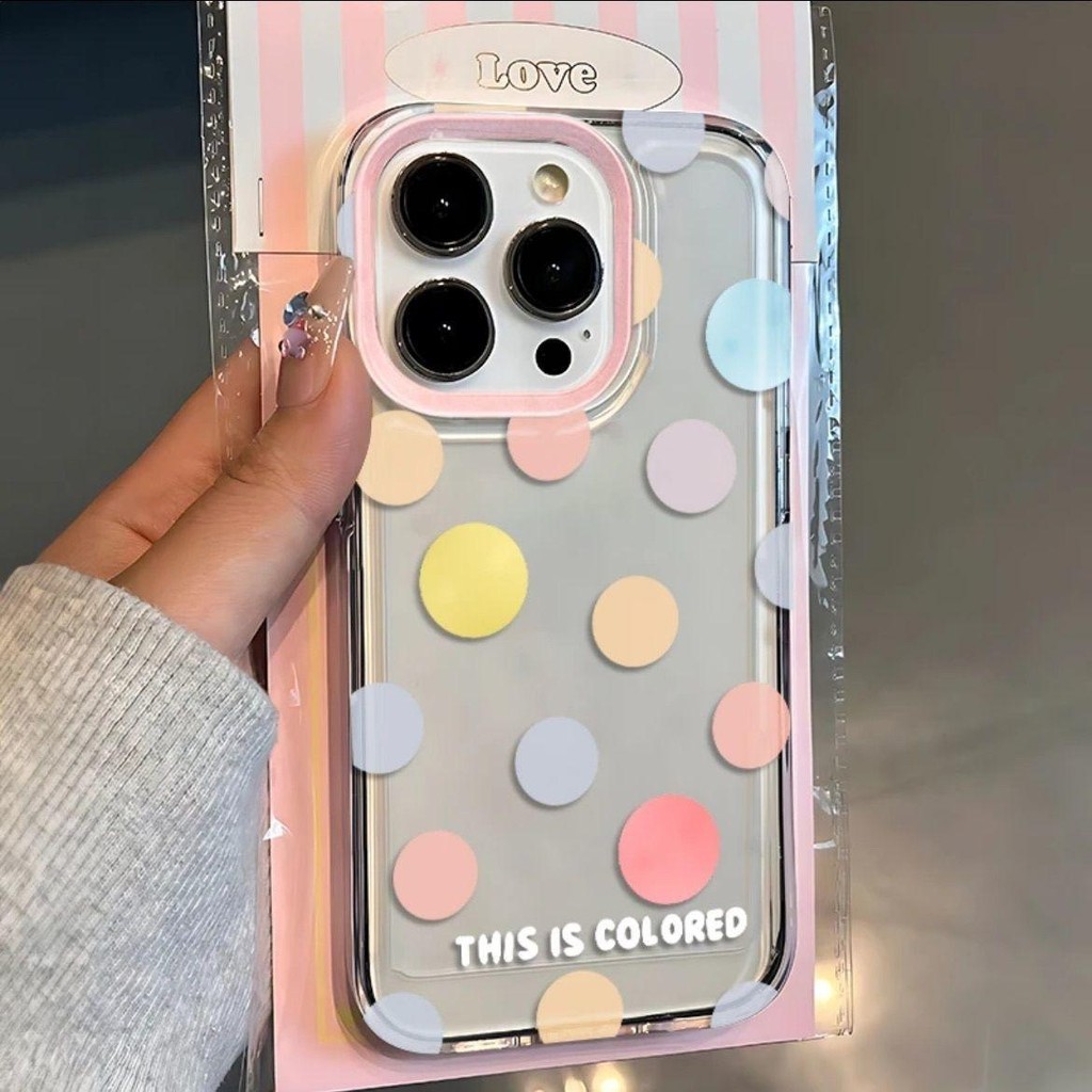 สี Polka Dot สําหรับ Redmi A2 9T 9A 12C 13C A3 9C A1 10C Redmi หมายเหตุ 13Pro 12 11Pro 10 Pro 9S 8 P