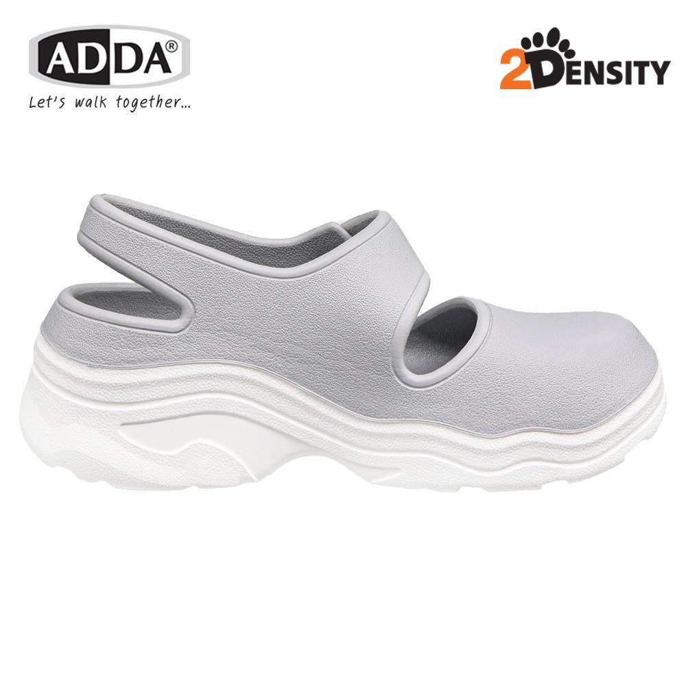 ADDA รุ่น 5TD97-W1 SIZE (4-7)สำหรับหญิง ป้องกันเท้าอักเสบ มีสายรัดหลังเพิ่มความกระชับ นุ่มสวมใส่สบาย