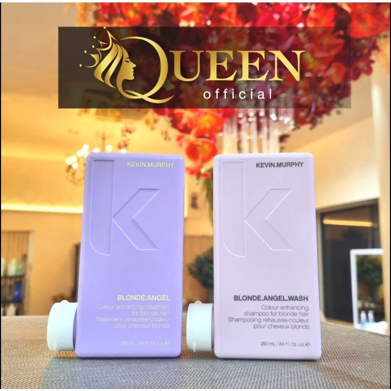 Kevin Murphy แชมพูและครีมนวดผมรักษาสีผมเทา ม่วง สูตร Blonde.Angel Colour Enhancing Shampoo & Treatme