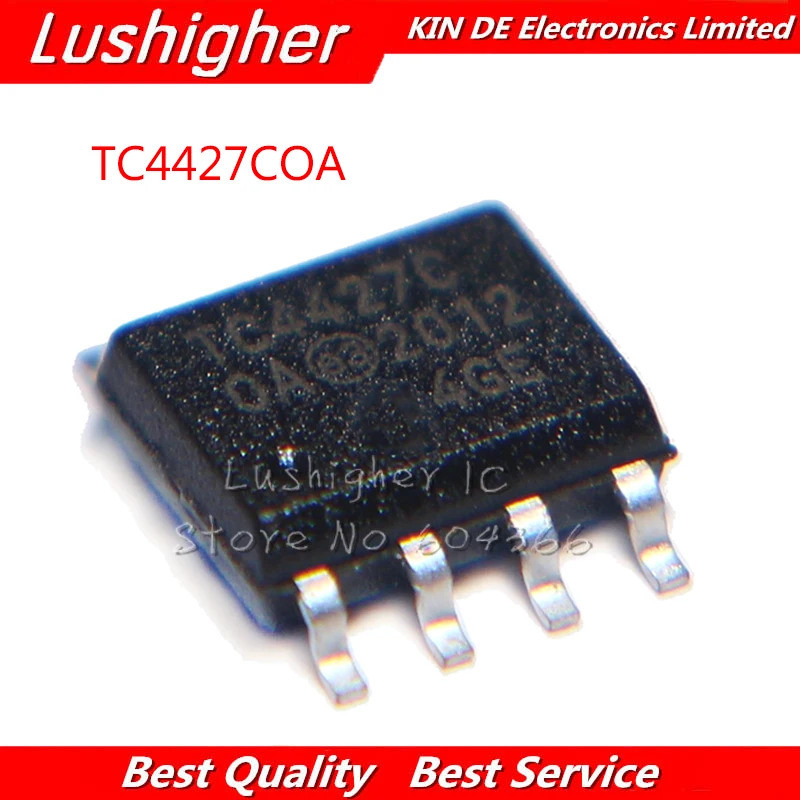 10 ชิ้น TC4427 TC4427COA SOP-8 SMD