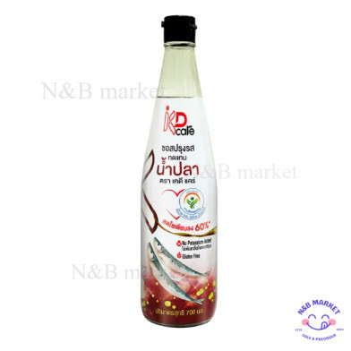 ขวดใหญ่ ซอสปรุงรสทดแทนน้ำปลา 700ml KD Care Fish Sauce ลดโซเดียมลง 60%