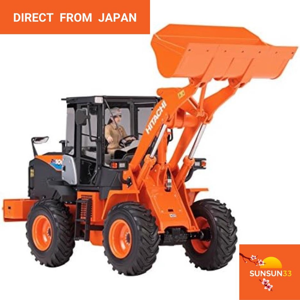 【Direct from Japan】Hasegawa 1/35 ชุดเครื่องจักรการก่อสร้าง HITACHI การก่อสร้างเครื่องจักรกลล็อคเดอร์