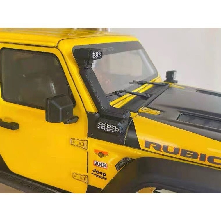 ตกแต่งกระจังหน้าท่อสั้นสำหรับ JEEP Wrangler Gladiator รุ่นที่สาม AXIAL SCX10 III