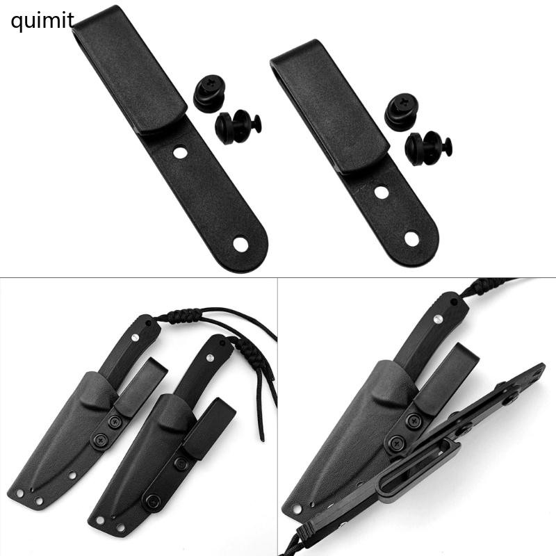 Quim KYDEX คลิปเอวสําหรับซองมีด Scabbard อุปกรณ์เสริมกลางแจ้ง พกพาสะดวก เครื่องมือ K